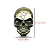 3D Autoaufkleber Premium Krieger Metall Auto Seitenkotflügel Heckklappe Totenkopf Emblem Abzeichen Aufkleber für jedes Fahrzeug LKW Auto Motorrad Wohnmobil