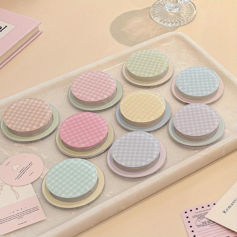 Color Lattice Pattern Case Foldable Holder For Magsafe Magnetic Phone Grip Tok Stand For iPhone Samsung Bracket