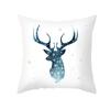 Nordic Christmas Pillow Cover Simple Printed Lines Elk Series Sofa Office Pillow Cushion Cover