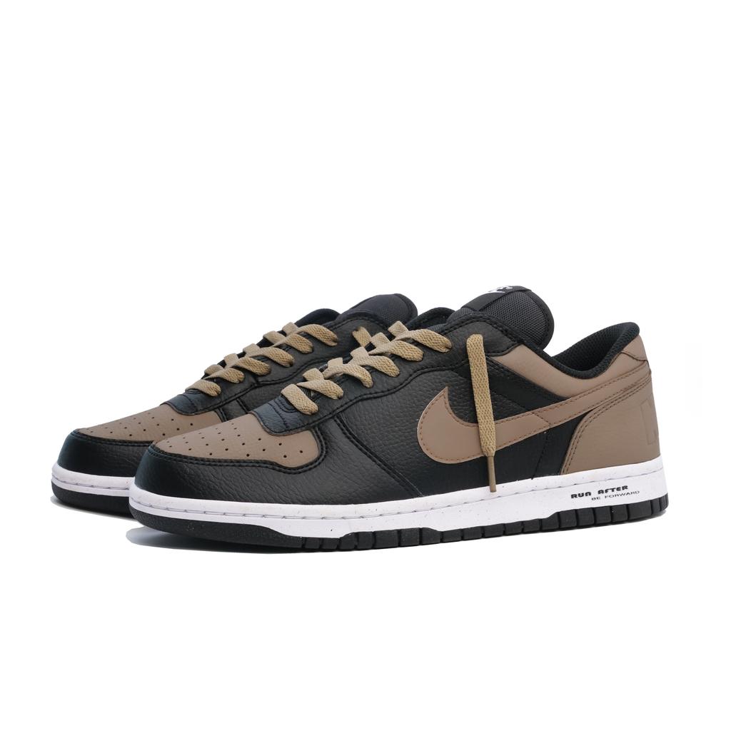 Nike Big Mocha Chocolate Abrasion Resistant Abrasion Resistant Low top Skateboard Shoes Men's Black Brown 355152-016(Team664-)