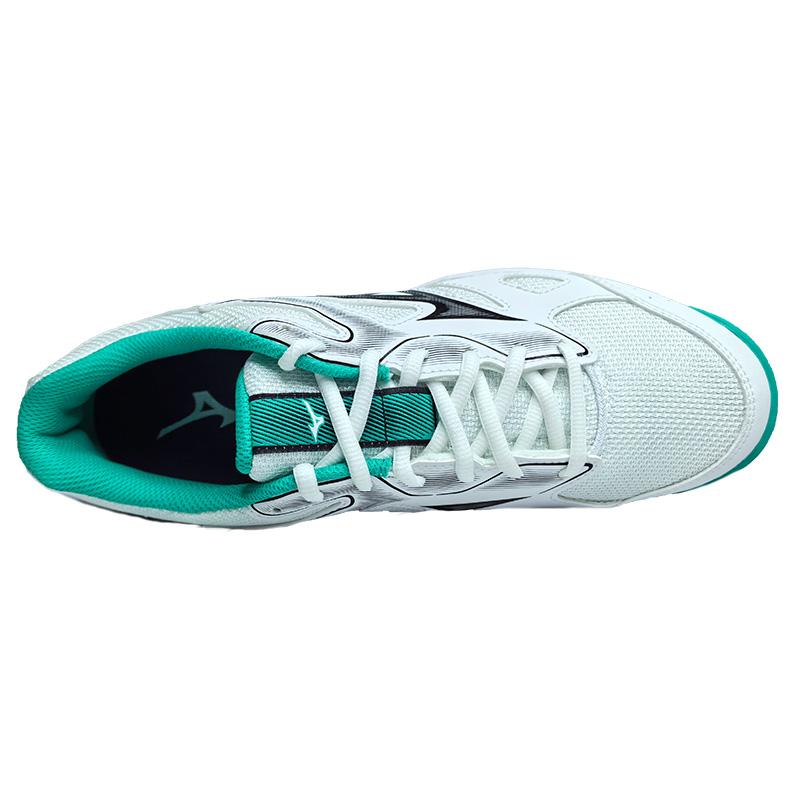 Mizuno Sky Blaster Comfortable Versatile Shock Absorbing Non-Slip Low-Top Badminton Shoes Unisex sneaker White Blue 71GA234602