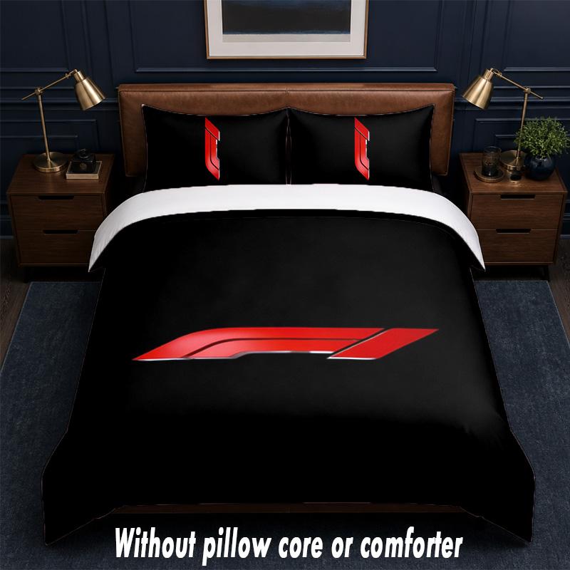 Set Biancheria da Letto Design F1 1 Copripiumino + 2 Federe Morbido Traspirante Biancheria da Letto per la Casa