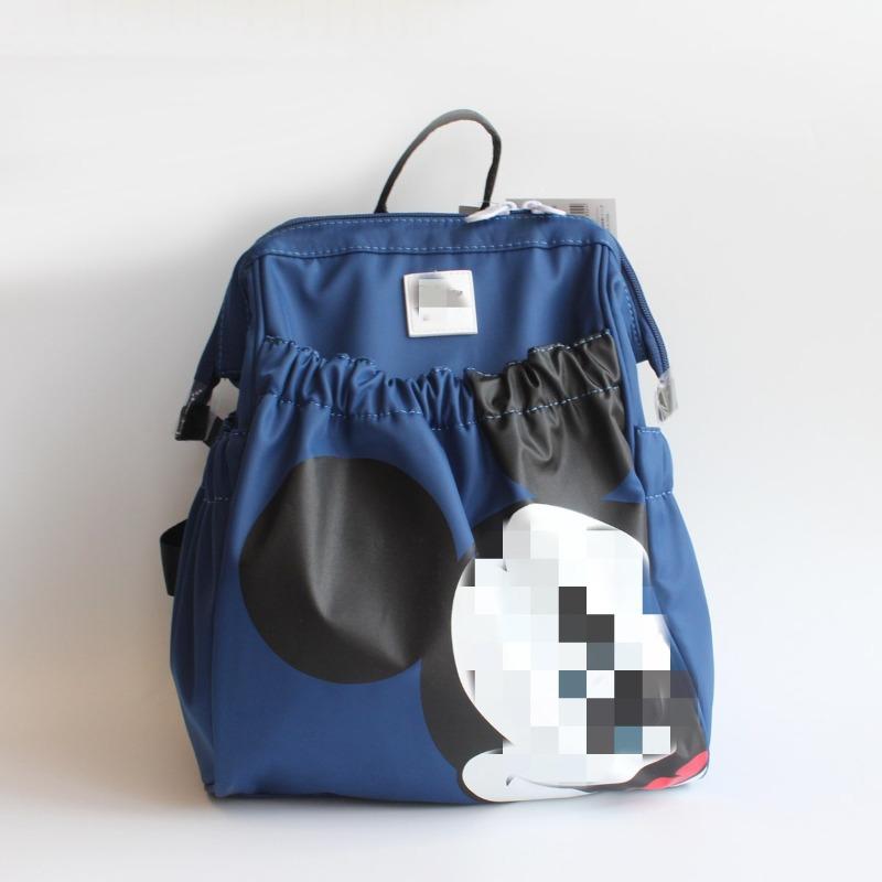 Backpack Women s Small Bag Folded Bag Cute Waterproof Backpack Women s Fashion Fashion Light Student темно-синий