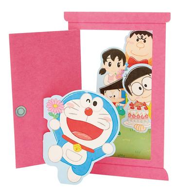 Narodeninová pohľadnica Doraemon a Dvere kamkoľvek P 1913 Štandard [Sanrio] DR13-1