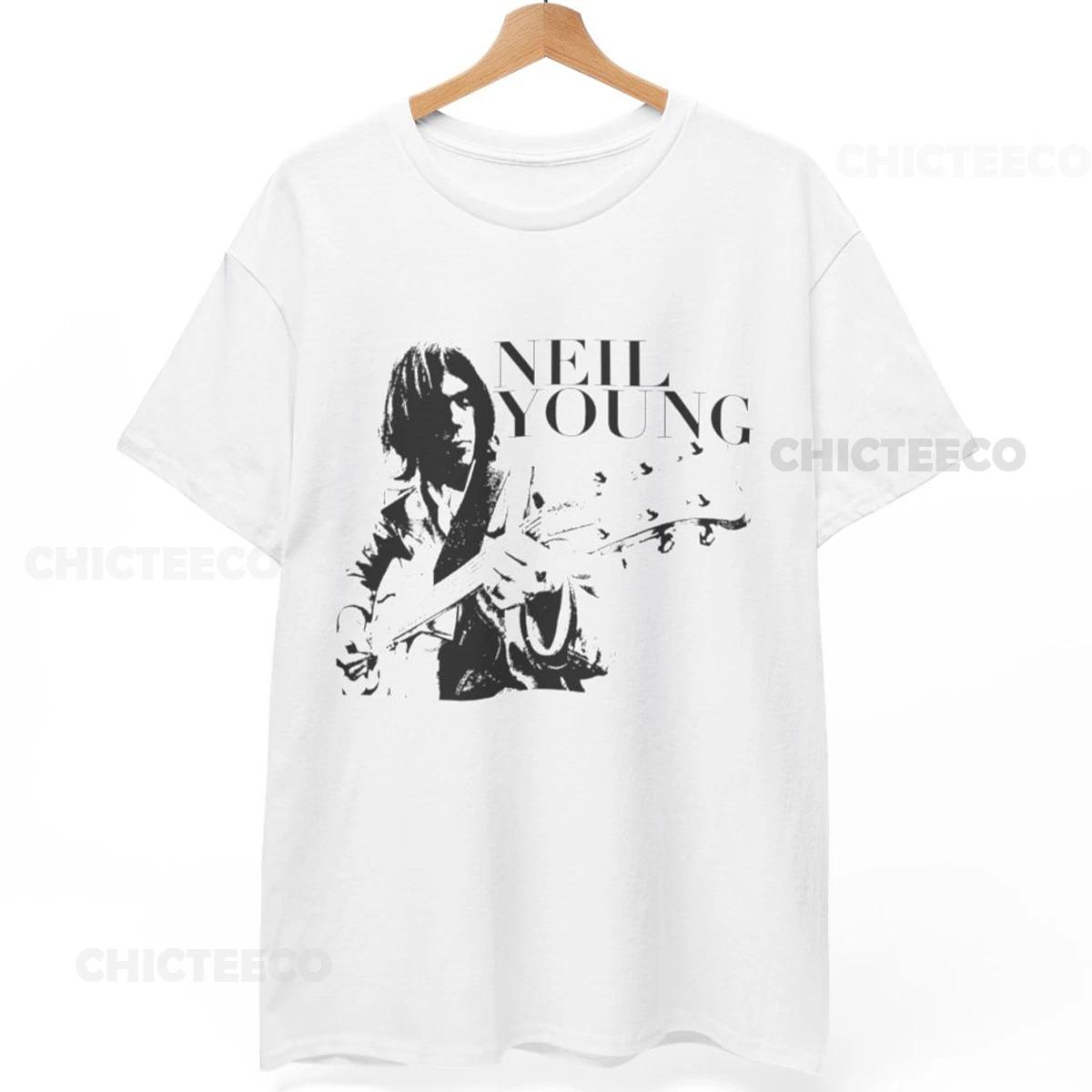 

Vintage Neil Young T-Shirt Classic Rock Folk Music Legend Unisex Tee L