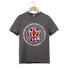 UK Jazz Circle T-Shirt | Vintage Union Jack Musiklogo | Bebop Cool Jazz T-Shirt