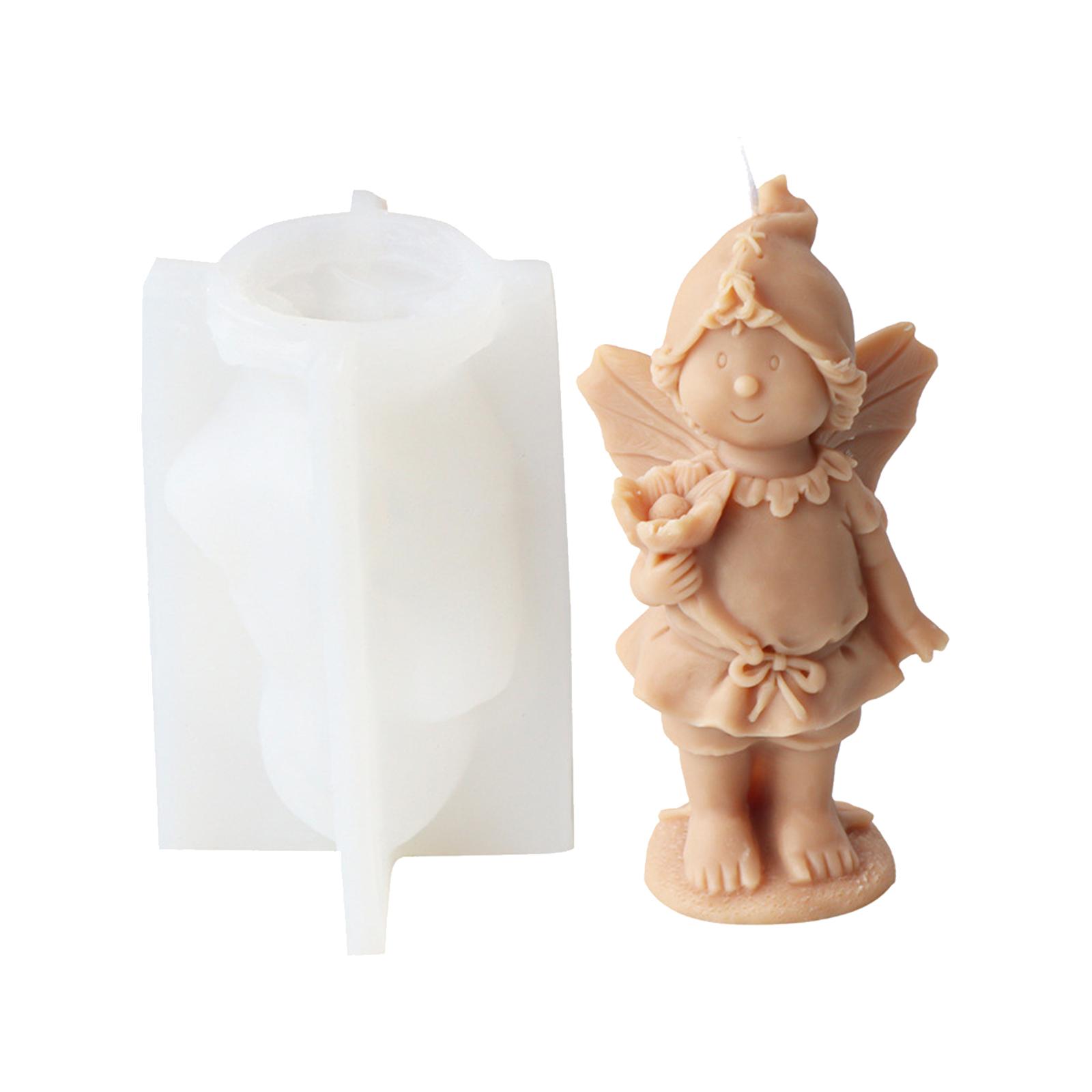 

Форма для свечей в форме девушки, эпоксидные формы для ароматерапии, силиконовая смола, офисная скульптура, форма для рукоделия, принадлежности для изготовления мыла A