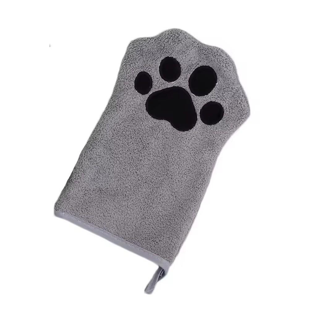 Professional Cat Bath Towel Quick Drying Pet Towel Glove Pet Drying Glove  for Pet Supplies