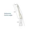 Niceden Dental Osteotomy Handpiece Surgical Contra Angle Handpiece Low Speed Osteotomy Handpiece for Dental Orthopedics Dentist Tool