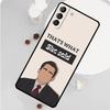 The Office Dunder Mifflin Phone Case For Samsung Galaxy S26 S23 Ultra S20 S21 S22 S24 S25 Plus S10 S25 FE Funda Cover