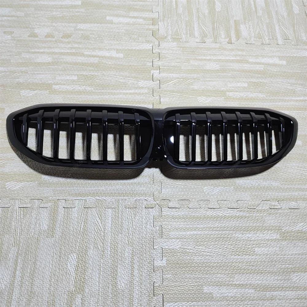 Car Front Kidney Grille Single Slat Front Racing Grills Bumper Kidney Grill Grilles For BMW 3 Series G20 G21 2019-2022 M-Pack
