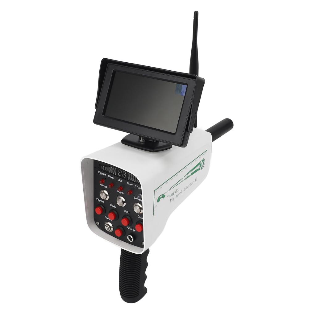 Metal Detector Gold Finder 1000M Range 30M Depth Sensitive Handheld Underground Treasure Scanner