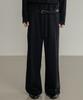 SSIN AND LEE Low Loop Banding Slacks Black
