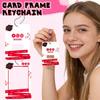 Sleutelhanger Met Een Hoesje, Kleine Kaarthouder, Idool Accessoires, Fan Sleutelhangers, Kleine Kaart Opberg Haken En Decoratieve Items