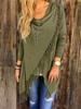 Stylish Women Tassels Casual Outwear Jacket Cardigan Long Sleeve Sweater In Solid Color
