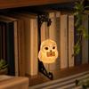Magical Animal Owl Bookshelf Lamp Warm LED Bookend Atmosphere Light  for Home Room Decor