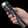 UOSU Electric Display Rechargeable Flashlight with Laser