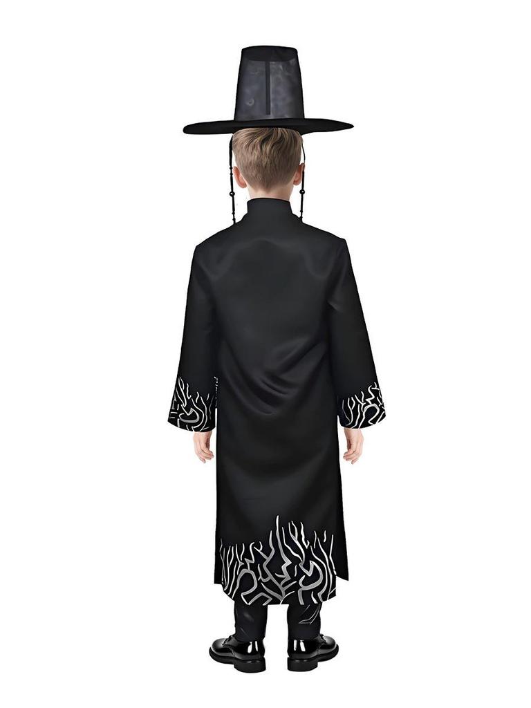 Anime Jinu Κοστούμια Cosplay Καπέλο Αγόρια Κυνηγός Δαιμόνων Saja Αγόρι Kpop Συγκρότημα Τραγούδι Κορεάτικο Στυλ Αγόρι Είδωλο Κοστούμι Πάρτι Αποκριών Παιδιά