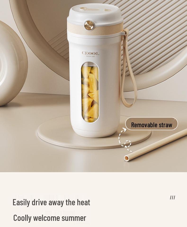 CEOOL Miss President Hordozható Mini Multifunkcionális Gyümölcscentrifuga és Jégzúzó