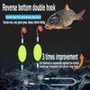 5Pcs Double Reverse Hooks Fishing Rig Smooth Casting Anti-Tangle Snag Resistant Split Hook Rig Freshwater Saltwater Jigging Fishing Accessories