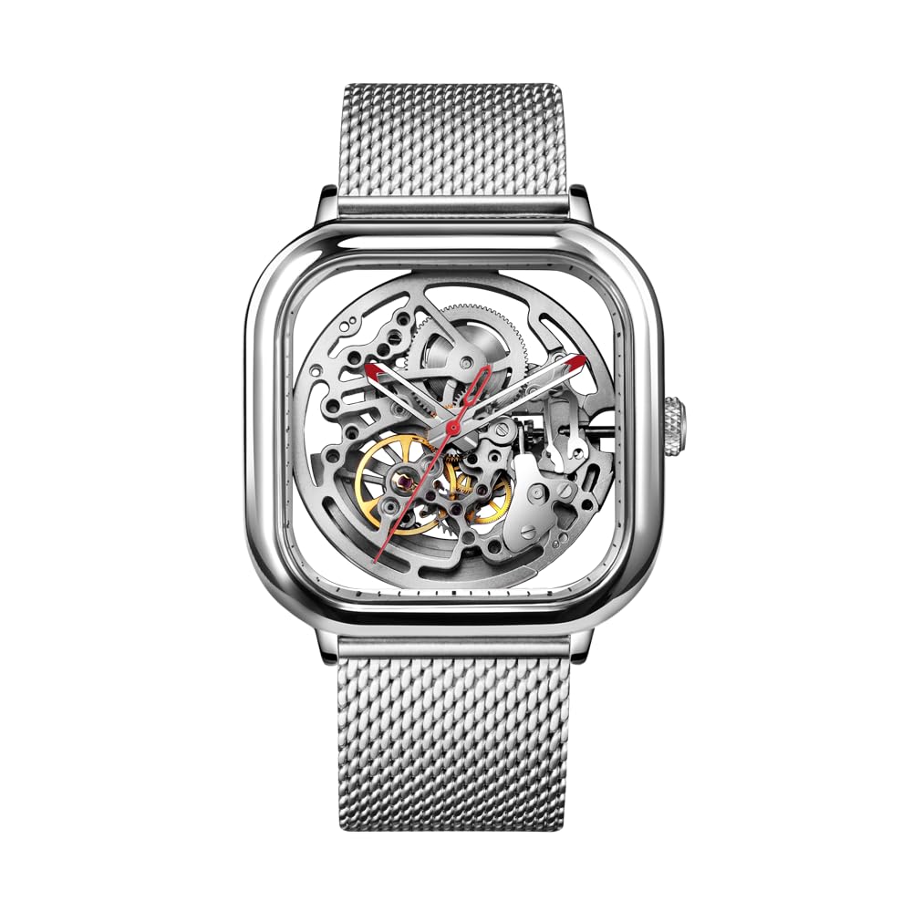 

Автоматичний годинник CIGA Design Series C SKELETON Silver Genuine Product Silver [SIGA Design] Z011-SISI-W13 для чоловіків срібний