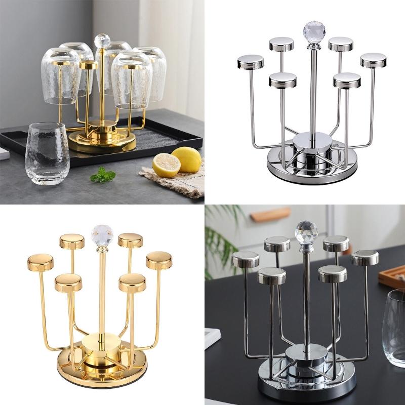 Multifunctional Stainless Steel Organizers For Cups And Jewelry Display Rustproof Construction Elegant Styles