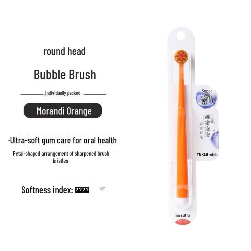 Haochi Liangpin Soft Bristle Round Head Bubble Toothbrush