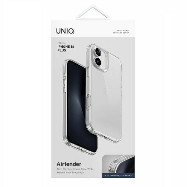 Uniq Etui Air Fender Iphone 16 Plus 6.7Przezroczysty/Transparent