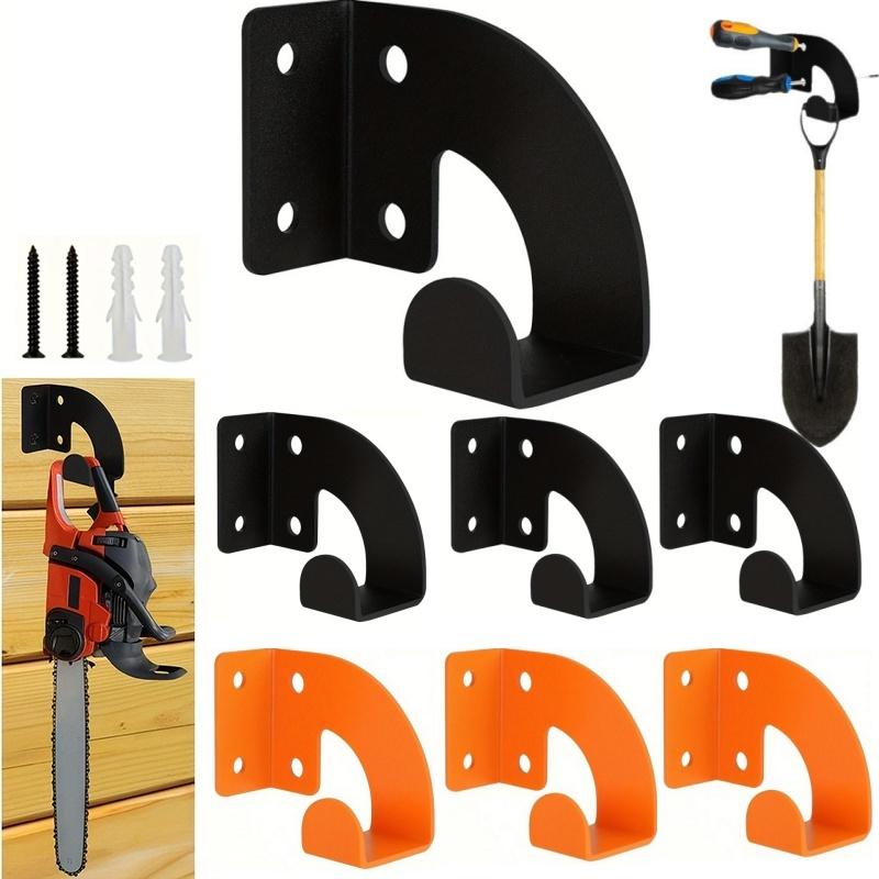 1-10Pcs Chainsaw Hanger Strong Load-bearing Chainsaw Wall Bracket Heavy Duty Chainsaw Wall Mount Holder Chain Saw Rack