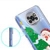 Case For Xiaomi Mi Poco X3 NFC 11 Lite M3 10T 9T 12 Redmi Note 10 9 9S 8 8T 7 Soft Clear Phone Cover Snowman Christmas