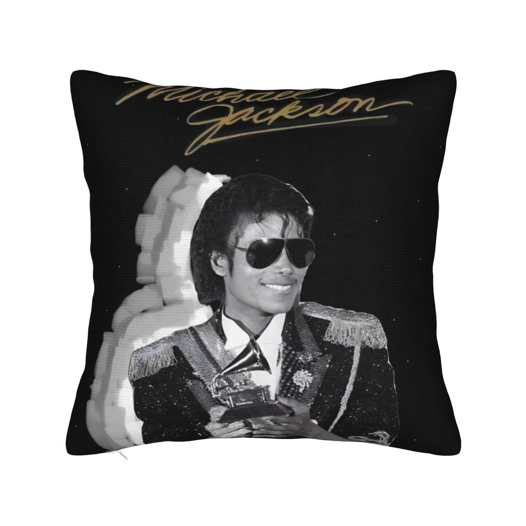 Singer Michael Jacksons MJ Tour Pillow Cover Accessories Soft Cushion Cover Gift Pillow Case Cover Home Multi Size