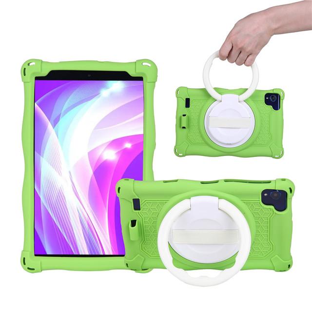 Do Samsung Galaxy Tab S6 A7 Lite 8.7 2021 T220 P610 etui obrotowy pierścień stojak pokrywa dla Tab A 8.0 S5e A8 10.5 A7 10.4 cala etui