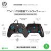 Officially Licensed Xbox PowerA Enhanced Wired with Dual and Rear for Xbox Series Xbox and PC Windows Product Controller, Blue, Tips, Vibration,