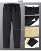 Men's Winter Lambskin Plus Velvet Waterproof Warm Outdoor Trousers