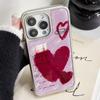 Zhitai Electroplated Silver Edge Drip Glue Case for iPhone 16 Pro, Compatible with iPhone 15, 14, 13, 12, and Huawei P70