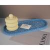 Stampo in Silicone per Sottobicchiere Ovale Stampo per Posacenere Fai da Te Stampo per Vassoio in Cemento e Gesso Stampo per Colata in Resina Epossidica Sottobicchiere Stampi Artigianato Decorazione per la Casa