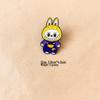 Cute Nordic Elf Labubu Brooch - Cartoon Metal Badge for Clothes & Bags