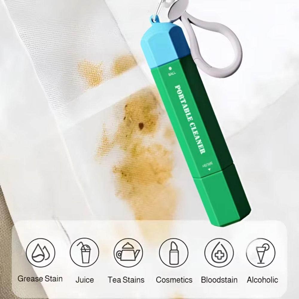 15ml Emergency Cleaner Pen Double Head Oil Remover Stick No Damage Stain Remover Pen  Travel Use