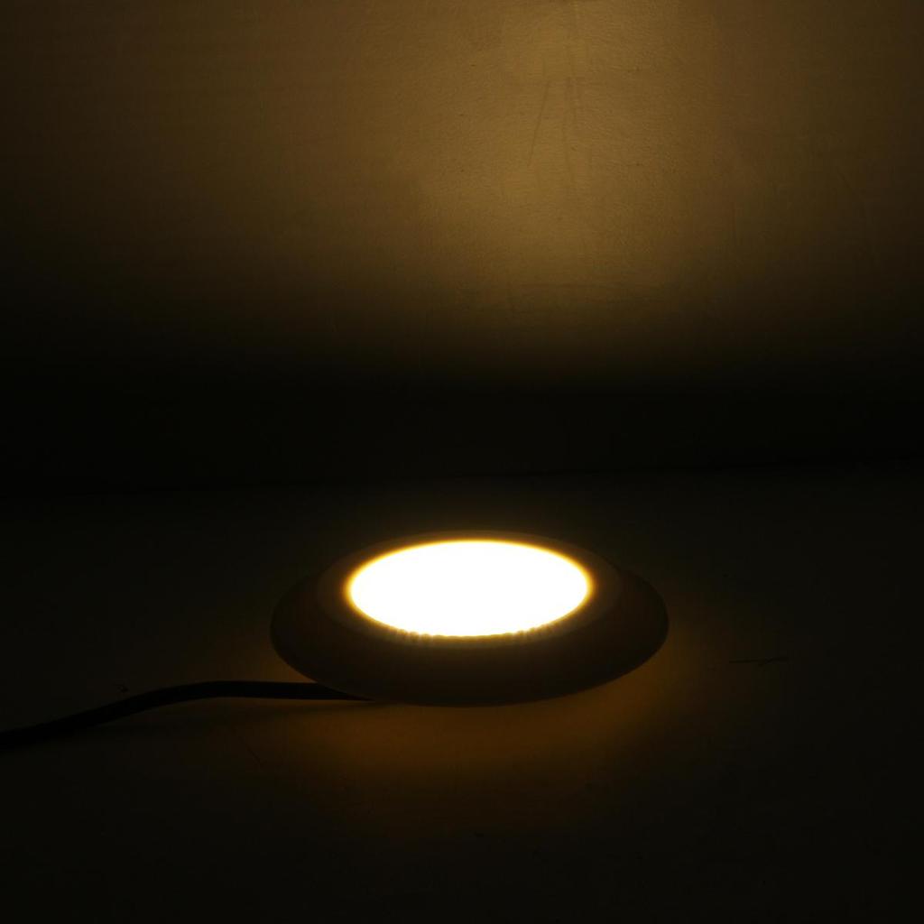 IP68 RGB Dalgıç Işık Sualtı Gece Lambası Açık DC 12 V 108 LED Yüzme Havuzu Işık RGB Beyaz Sıcak Beyaz Su Geçirmez
