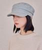 Bajal Va Square Studded Wool Sailor Cap Mint