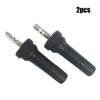 2pcs TPMS Tire Pressure Sensor Valve Stem Service Kit Car Accessory Rubber & Pure Copper For Tule Valve Nozzle