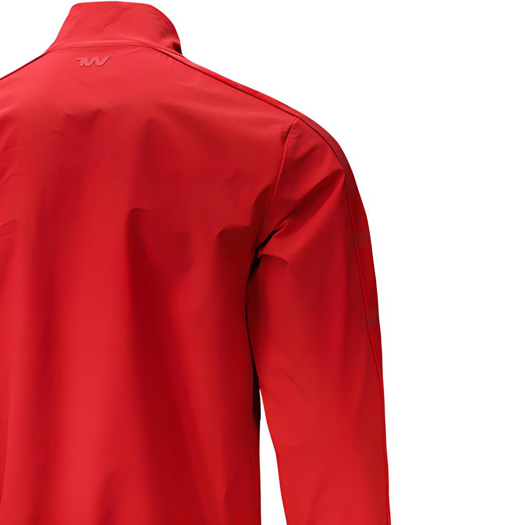 Under Armour Retro Stand Collar Wave Print Sports Woven Jacket Men Jacket Red 22500401-600