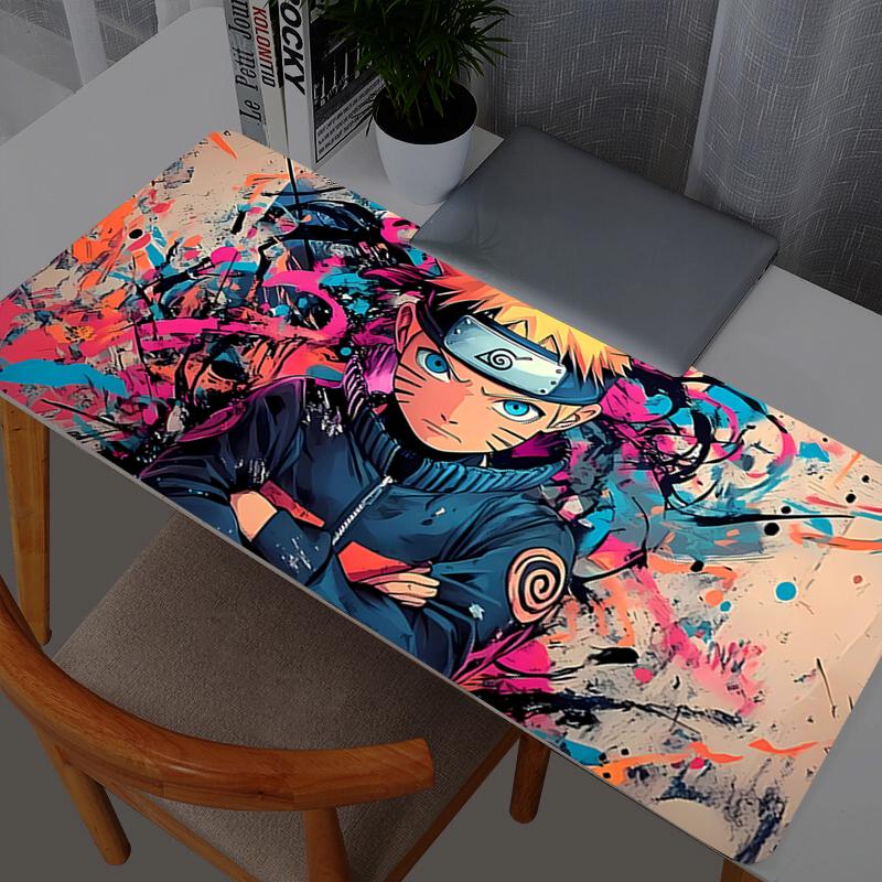 Mouse Pads Gaming Large Dywan Gamer Keyboard Desk Mat Table Carpet Mousepad XXL Mouse Padss Naruto Uzumaki Computer