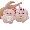 Squeaky Pig Plush Keychain - Adorable Piggy Bag Charm & Soft Gift Doll