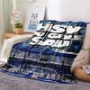 Hamburger Sv Print Flannel Blanket, High quality Comfortable for All Seasons, Home Decor, Warmth and Comfort, Perfect for Christmas Gifts