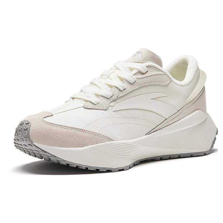Anta Ice Sugar 3 Casual Versatile Comfortable Low-Top Lifestyle Shoes Women sneakers White 922328856-7