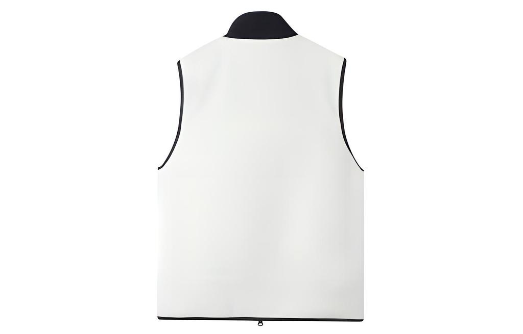 New Balance Vests Men's White Stand Collar Moderate Other NJA35011-IV
