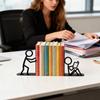 Decorative Book Stopper Reading Decor Book Organizer Cute Desk Book Ends  Book Lovers Gift