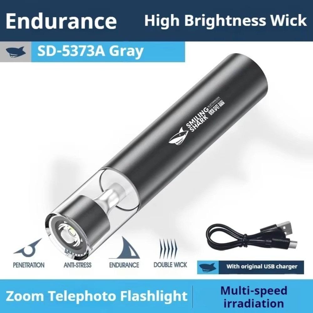 Ultra Bright Strong Light Flashlight Magnetic LED Flashlight  Outdoor Camping Hiking