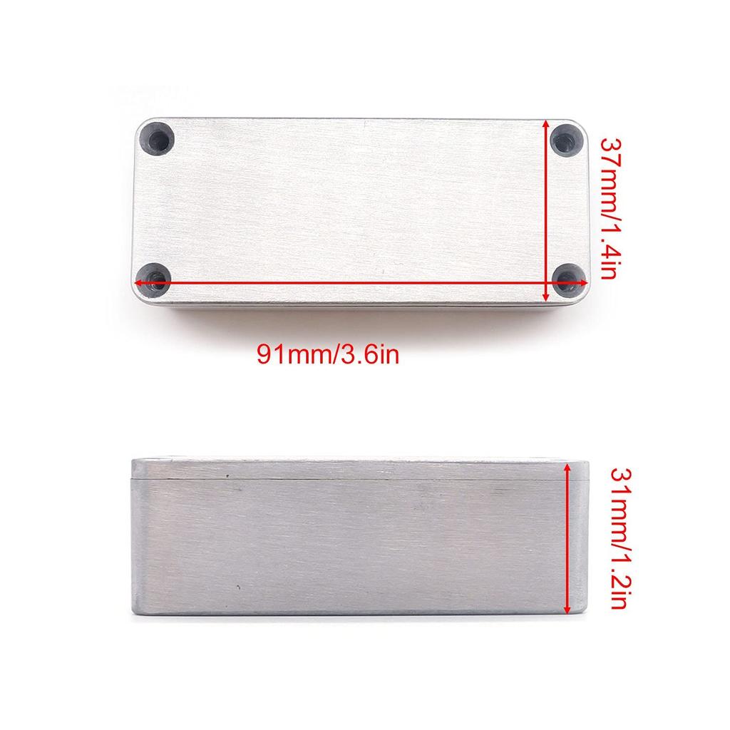 1590A 90mmX40mmX30mm Aluminum Electronics Enclosure Project Box Case Metal DIY